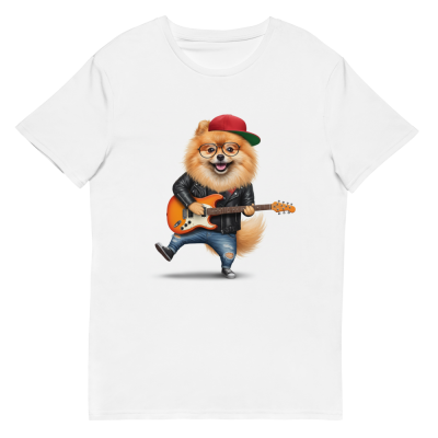 Camiseta Pomerania - "Rockandrolleros"
 Dimension-40x60cm